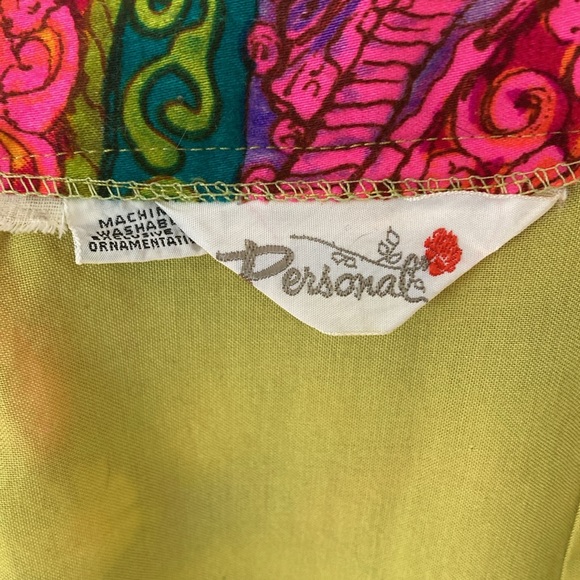 Vintage paisley maxi wrap skirt - Picture 7 of 12